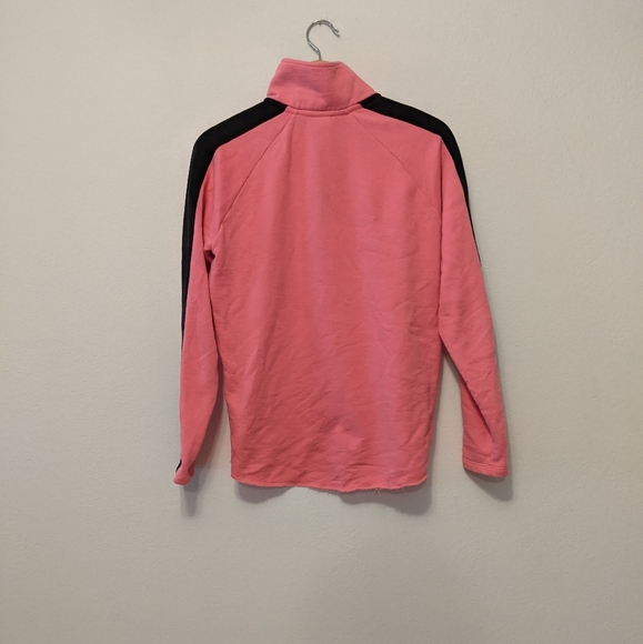 Victoria's Secret PINK Quarter Zip Logo Jacket - Picture 7 of 9